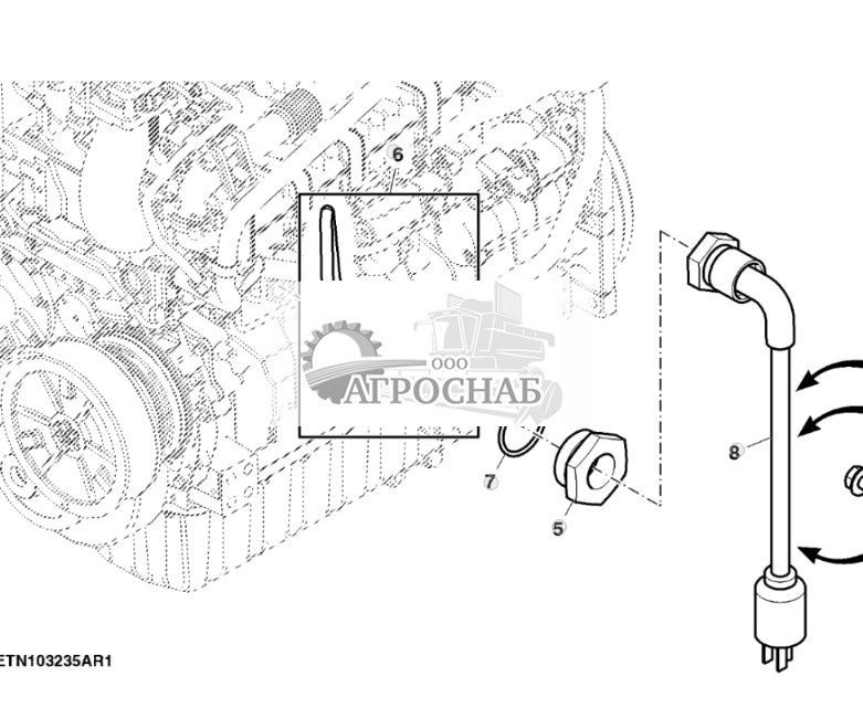 Нагреватель охлаждающей жидкости двигателя, 110 V - ST829316 1105.jpg